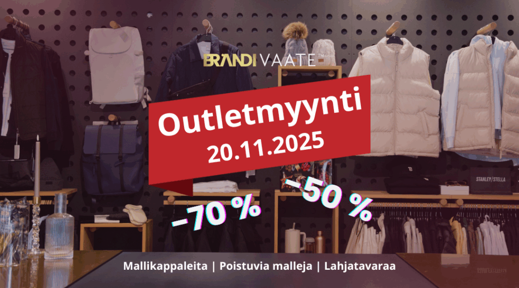 Brändivaate outletmyynti